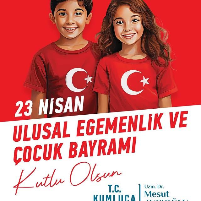 Antalya Kumluca'da 23 Nisan Coşkusu