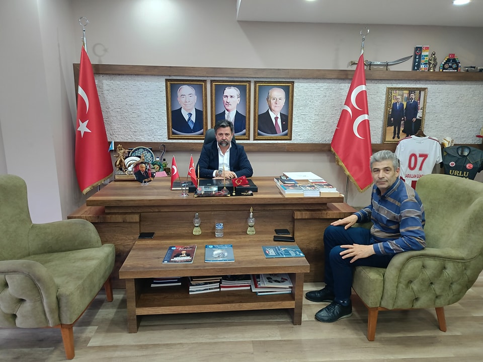MHP'ye Kamu-Sen Ziyareti: Antalya İl Başkanı Güneş'e Tebrik