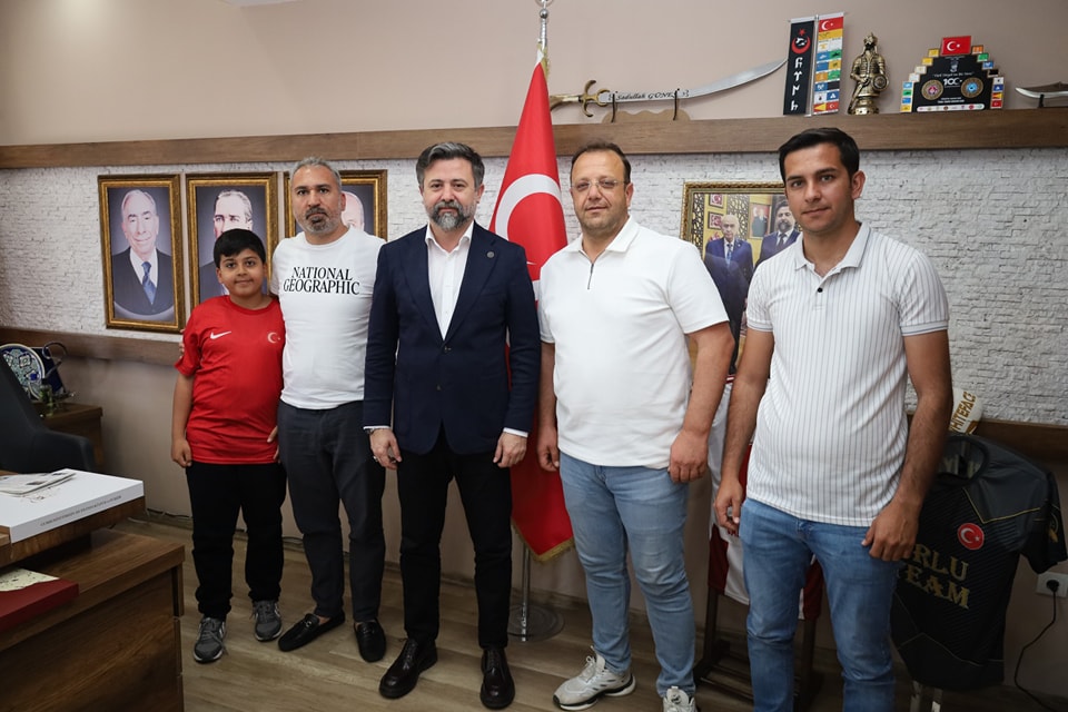 MHP Antalya İl Başkanı'na AFAD Ziyareti