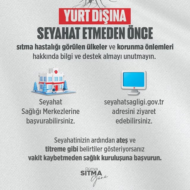 Dünya Sıtma Günü: Seyahat Öncesi Sıtma Riskini Öğrenin ve Kendinizi Koruyun
