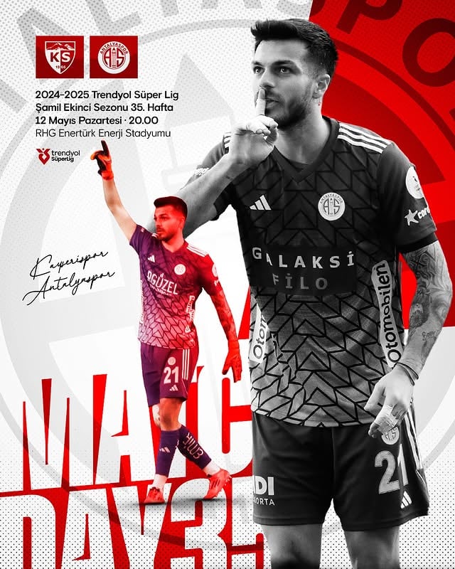 Antalyaspor, Kayserispor'a Deplasmanda Karşılaşıyor: Kritik Maç BeIN Sports'ta