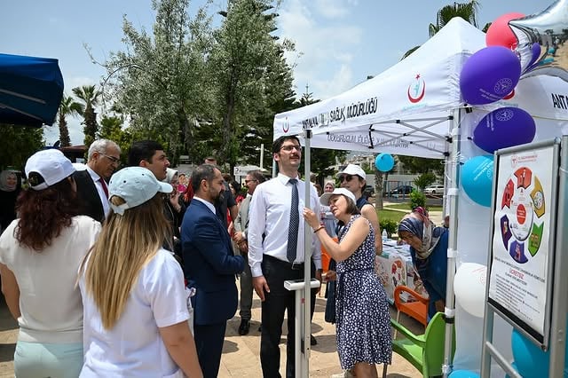 Antalya'da Sağlıklı Yaşam Farkındalığı Artırıldı