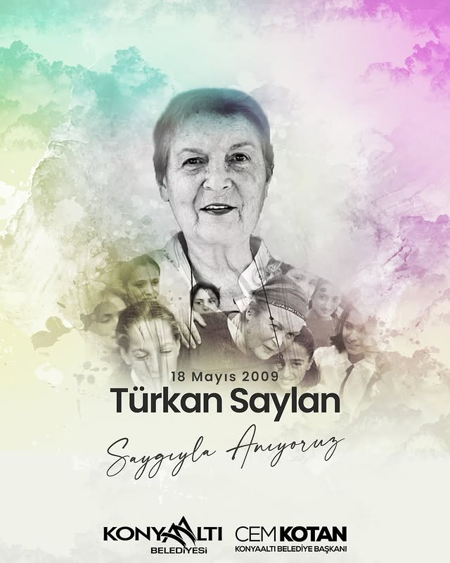 Antalya'da Prof. Dr. Türkan Saylan Anma Töreni Düzenlendi