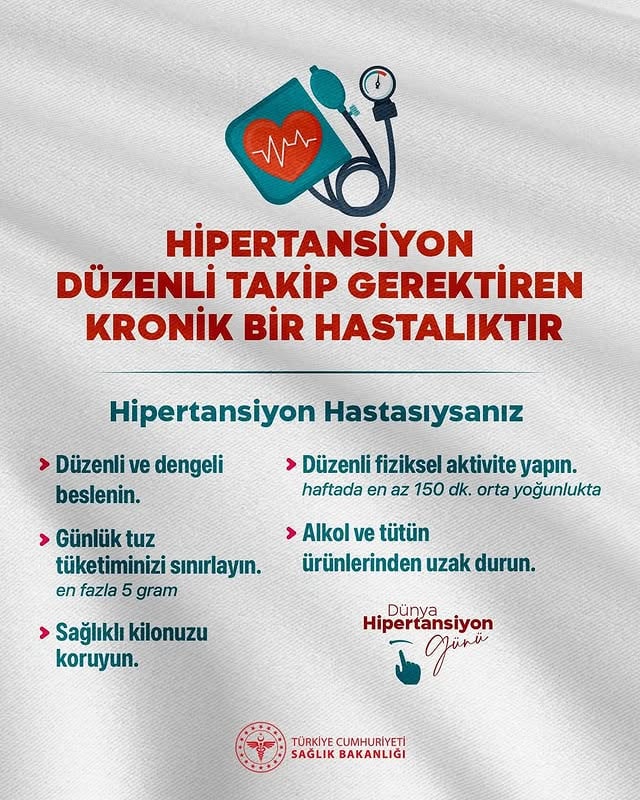 Hipertansiyonla Mücadelede Bilinçlenmek: Düzenli Takip Hayat Kurtarır