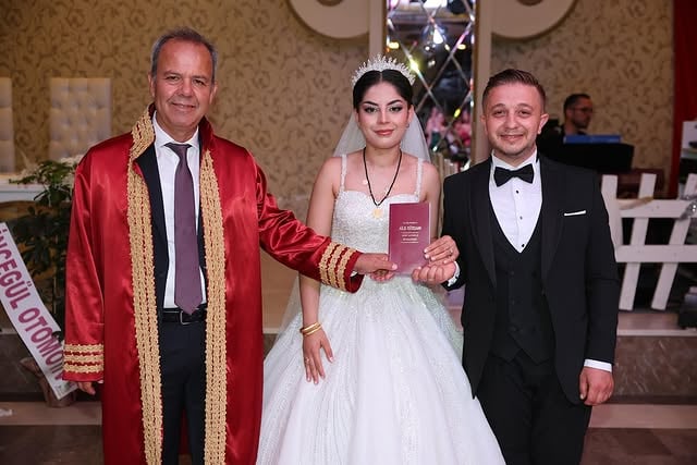 Döşemealtı'nda Toplu Nikah Törenleriyle Aşk Yaşandı