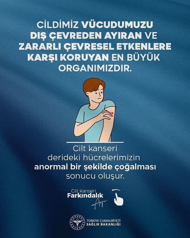Antalya'da Cilt Kanseri Farkındalığı Artırılıyor