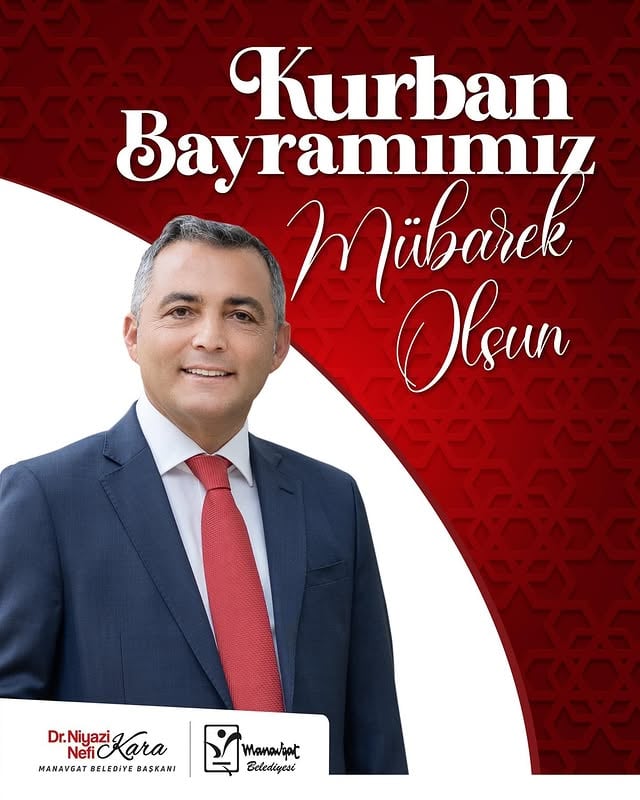 Antalya Manavgat Belediyesi Kurban Bayramı Mesajı Yayınladı