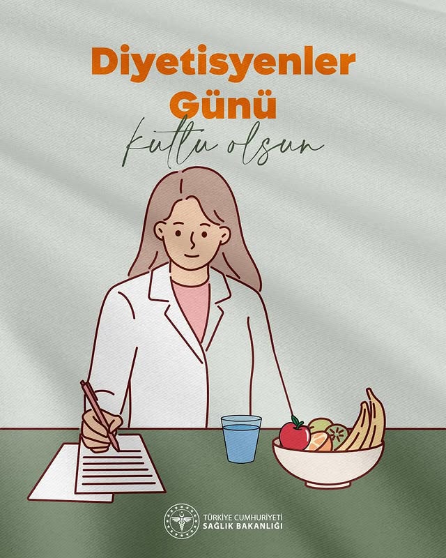 Antalya İl Sağlık Müdürlüğü'nden Diyetisyenler Günü Mesajı