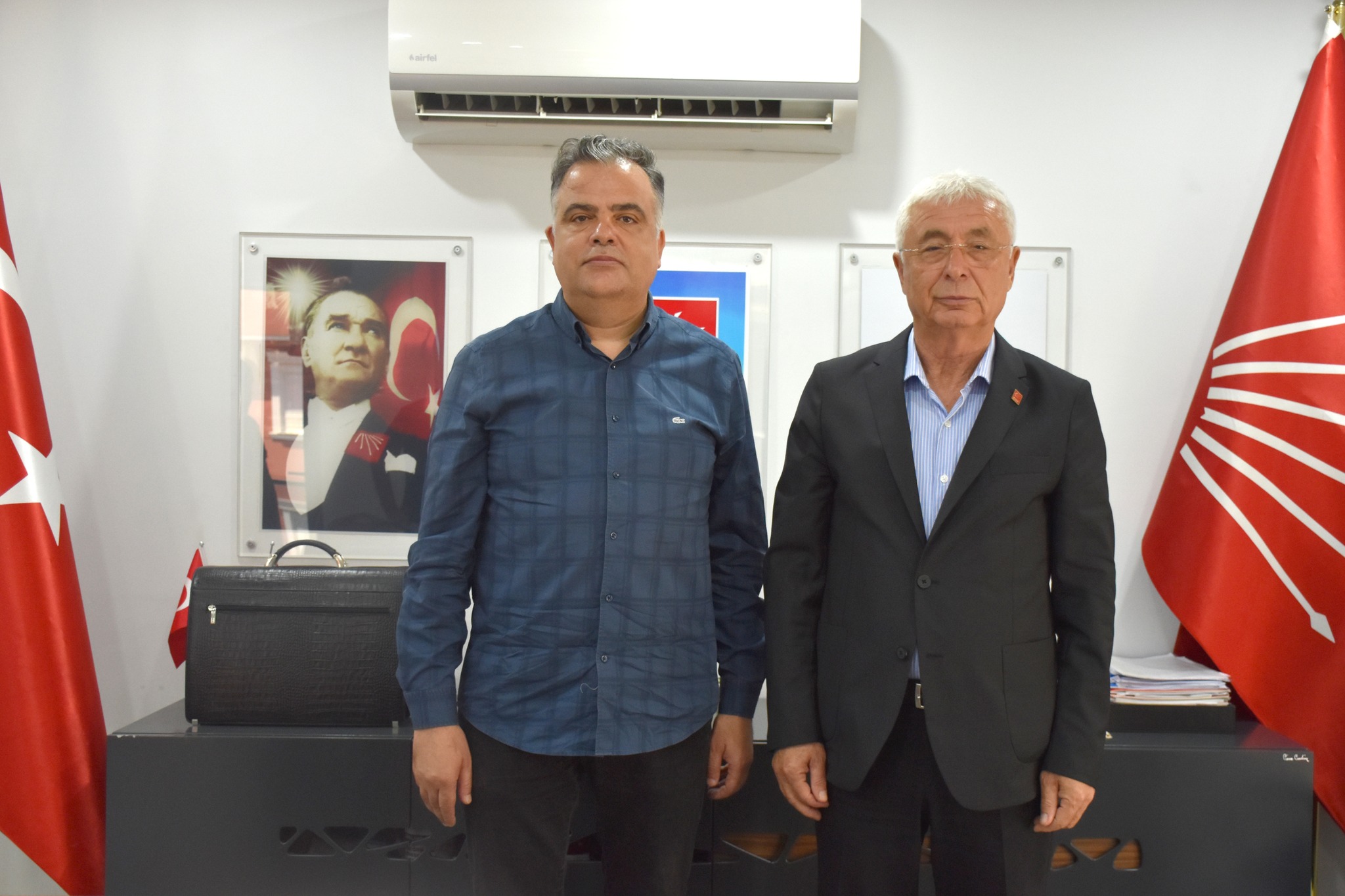 CHP ve DEM Parti Antalya İl Başkanlıkları Ferdi Zeyrek İçin Taziye Ziyareti Gerçekleştirdi