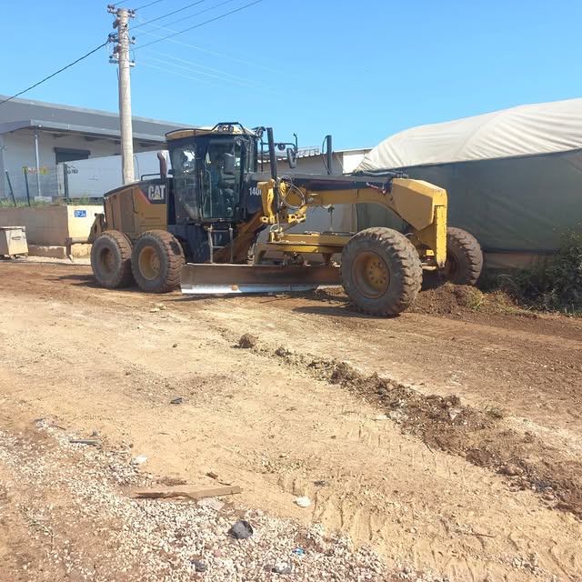 Antalya Aksu'da Yol ve Altyapı Çalışmaları Devam Ediyor