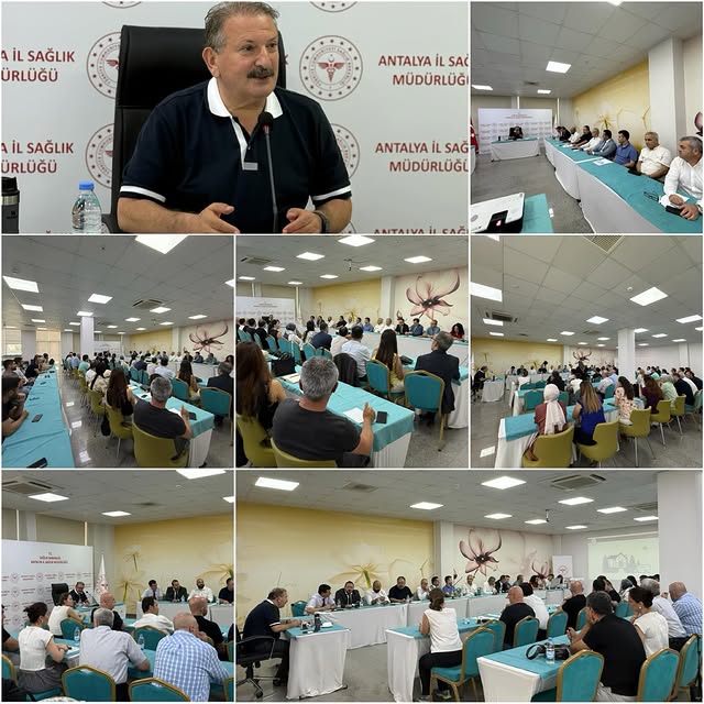 Antalya'da Evde Sağlık Hizmetleri E-Rapor Süreci Değerlendirme Toplantısı Yapıldı