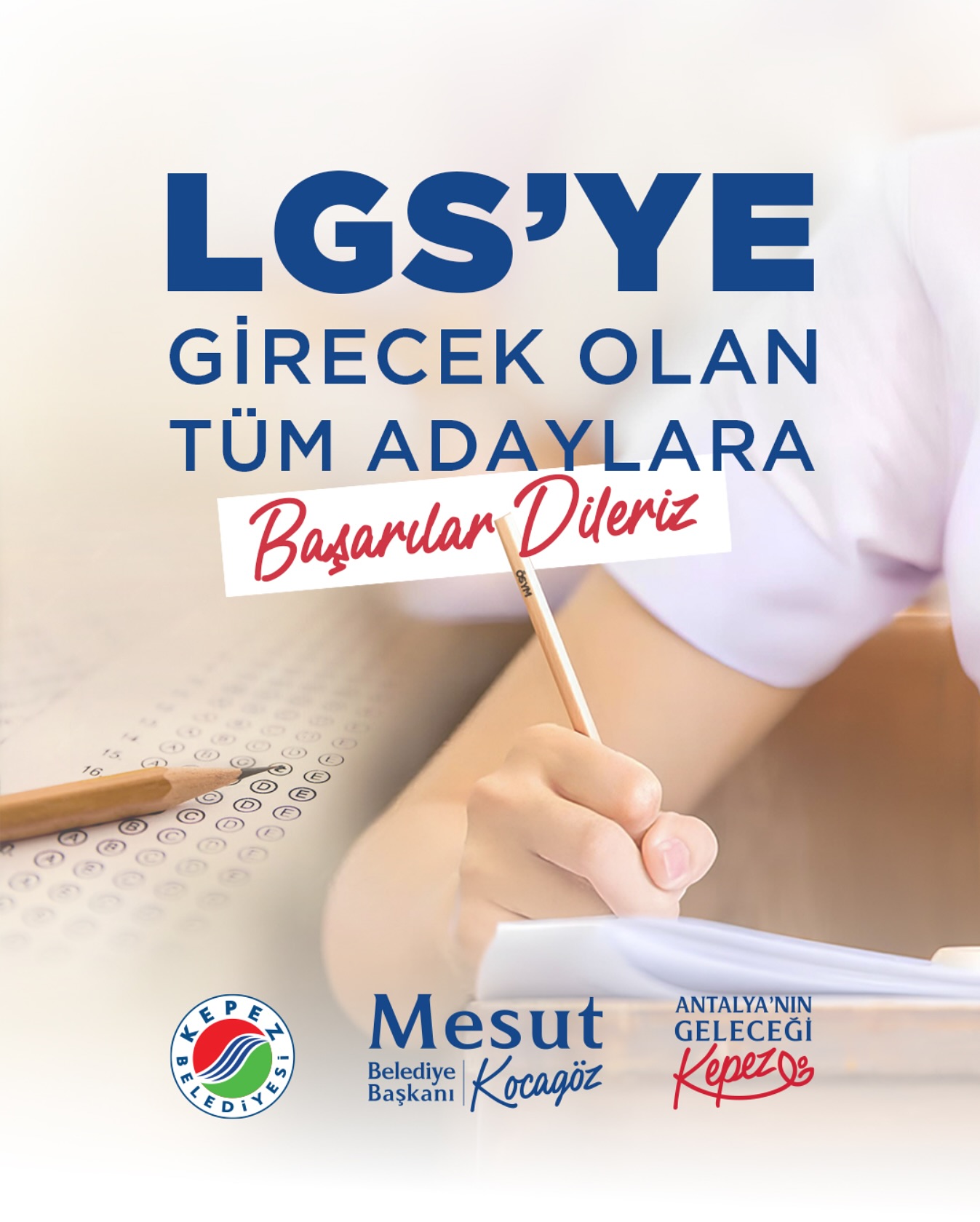 Antalya Kepez Belediyesi Öğrencilere Destek Mesajı Yayınladı