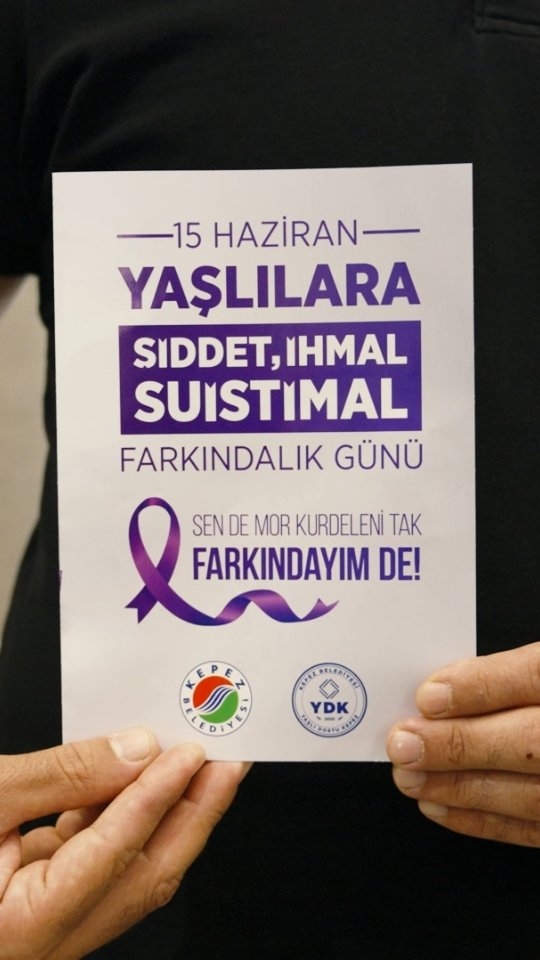 Antalya Kepez Belediyesi Yaşlılara Şiddetle Mücadeleye Dikkat Çekti