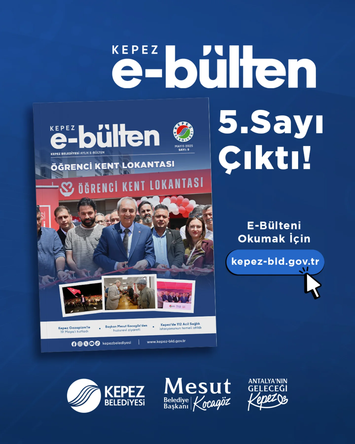 Antalya Kepez Belediyesi E Bülteni Yayınlandı: İlçe Gelişmeleri ve Projeler Bilgilendiriyor