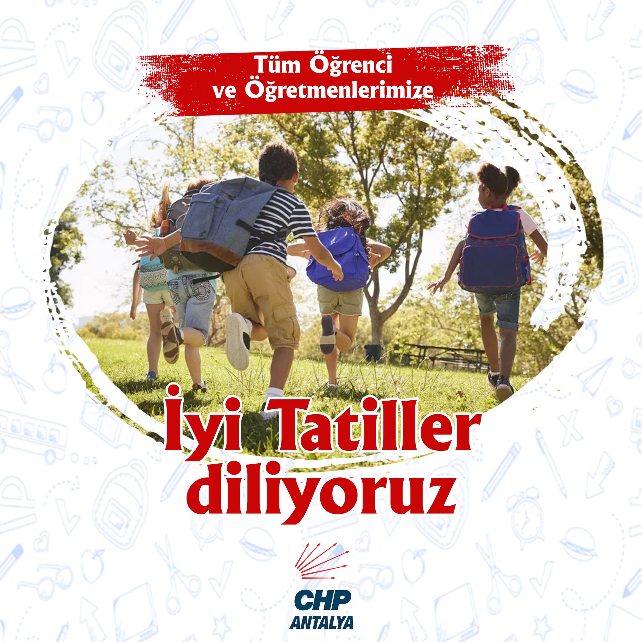 CHP Antalya'dan Öğrencilere Destek ve Milli Eğitim Bakanlığı Eleştirisi