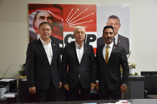 CHP Heyeti Korkuteli İlçe Başkanlığını Ziyaret Etti