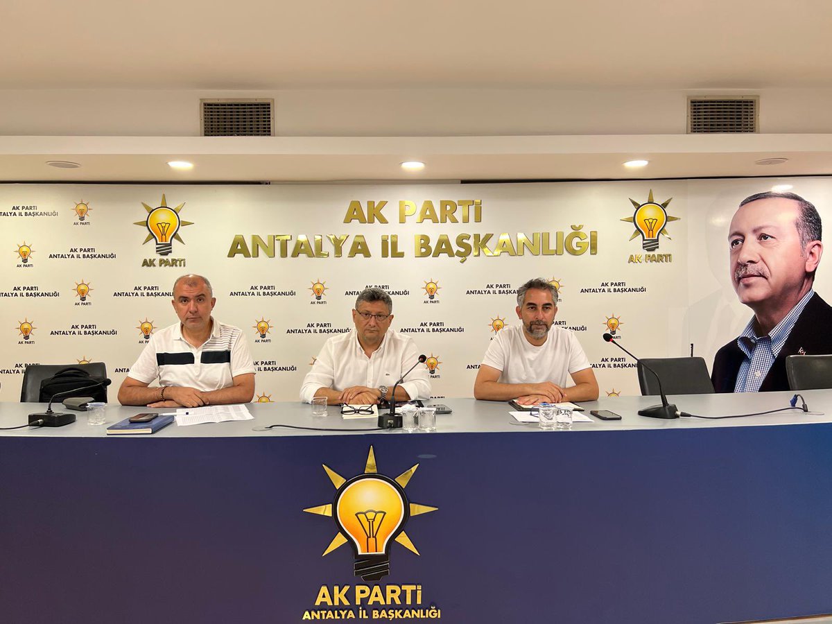 Antalya AK Parti İl Yönetim Kurulu Haftalık Toplantısı Gerçekleşti