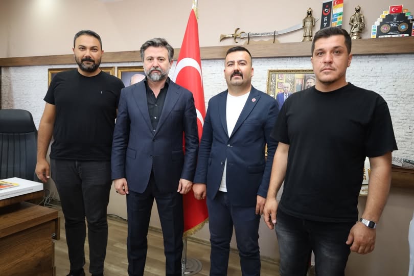 MHP Antalya İl Başkanlığı Kumluca İlçe Teşkilatı Güneş'i Ziyaret Etti