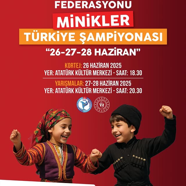 Antalya Manavgat'ta Minikler Halk Oyunları Türkiye Şampiyonası Başlıyor