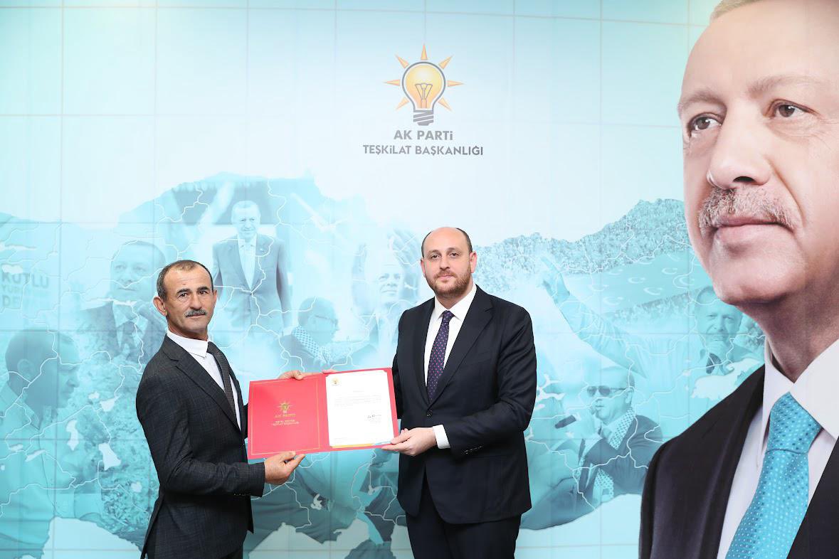 Antalya Gündoğmuş İlçe Başkanlığına Yeni Atama Yapıldı