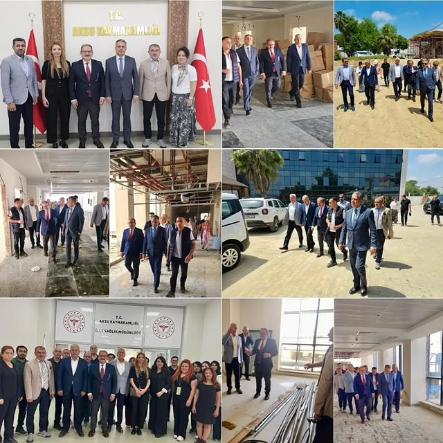 Antalya Aksu Devlet Hastanesi İnşaatı Hızla Devam Ediyor