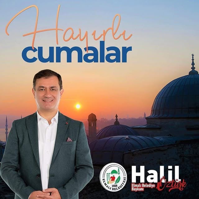 Elmalı Belediyesi'nden Hemşehrilere Hayırlı Cuma Mesajı