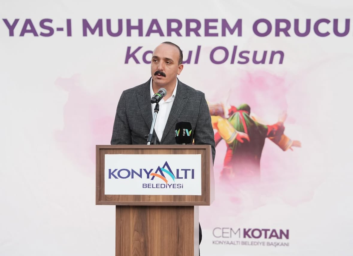 Antalya Konyaaltı Belediyesi'nde Muharrem Orucu Paylaşımı