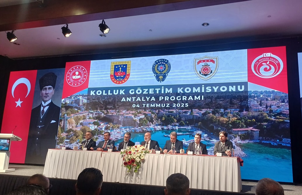 Antalya'da Kolluk Gözetim Komisyonu Toplantısı Gerçekleştirildi