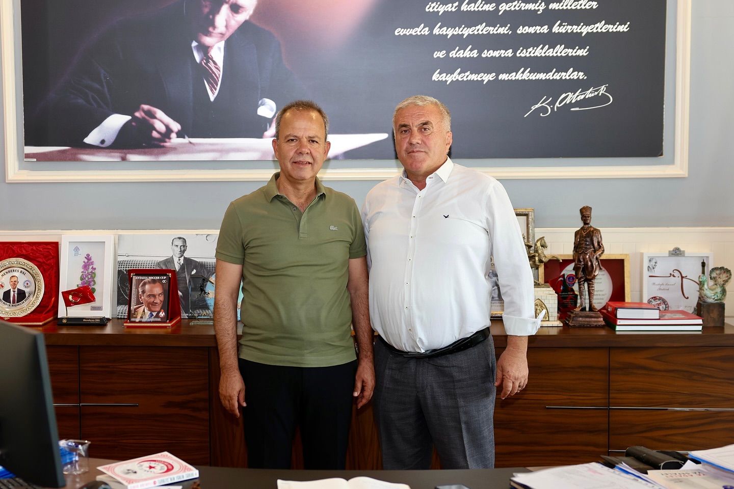 Döşemealtı Belediyesi'ne Ziyaretler Gerçekleşti