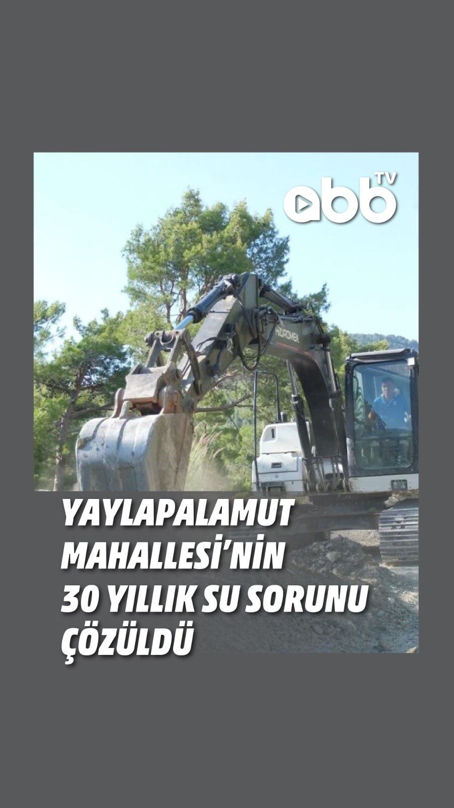 Antalya Kaş Yaylapalamut Mahallesi İçme Suyu Sorunu Çözüldü
