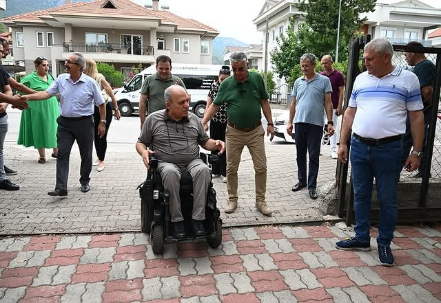 Antalya Kemer'de Engelliler İçin Molaevi Yapımı Devam Ediyor