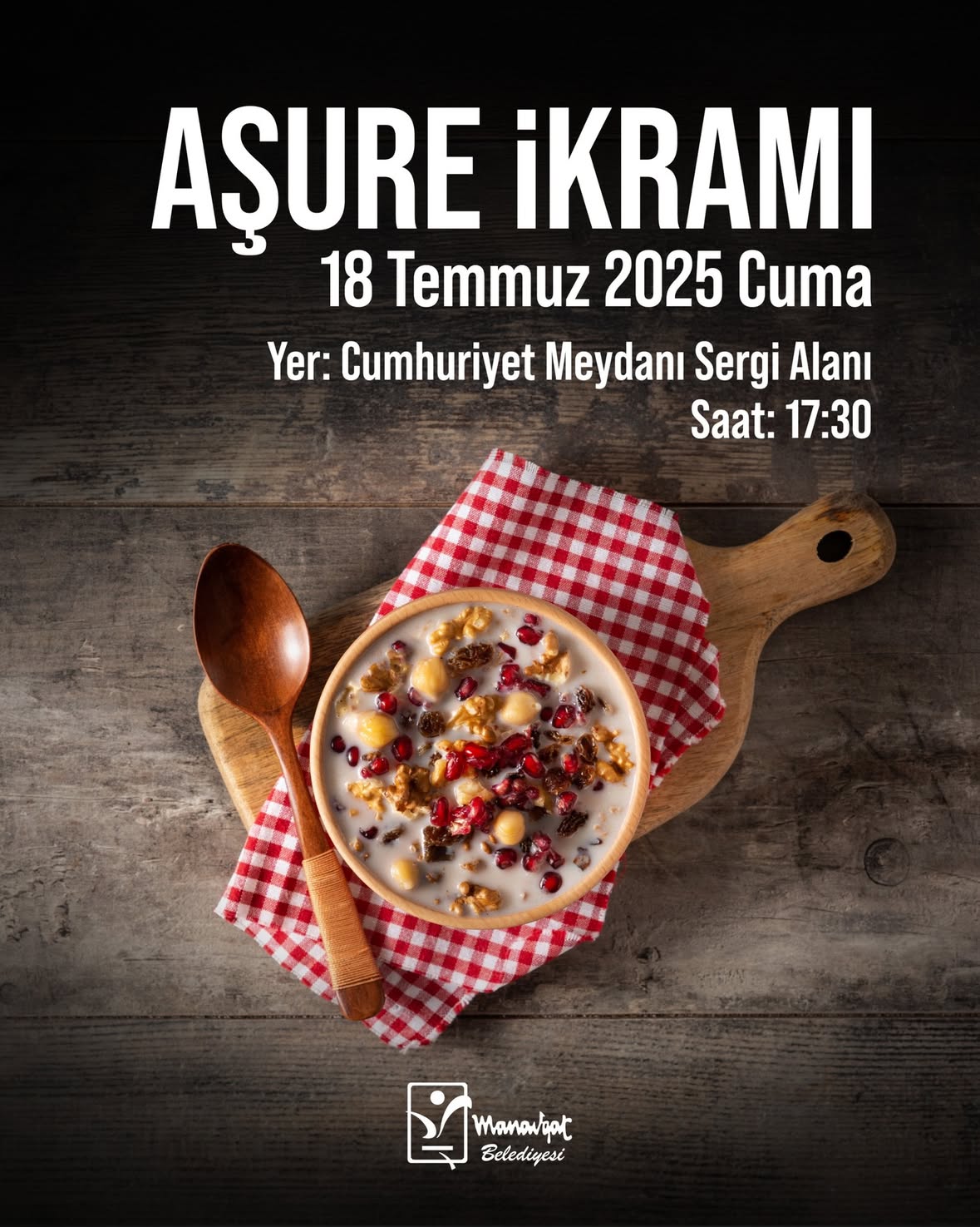 Manavgat'ta Muharrem Ayı Aşure İkramı ile Dayanışma Buluşması
