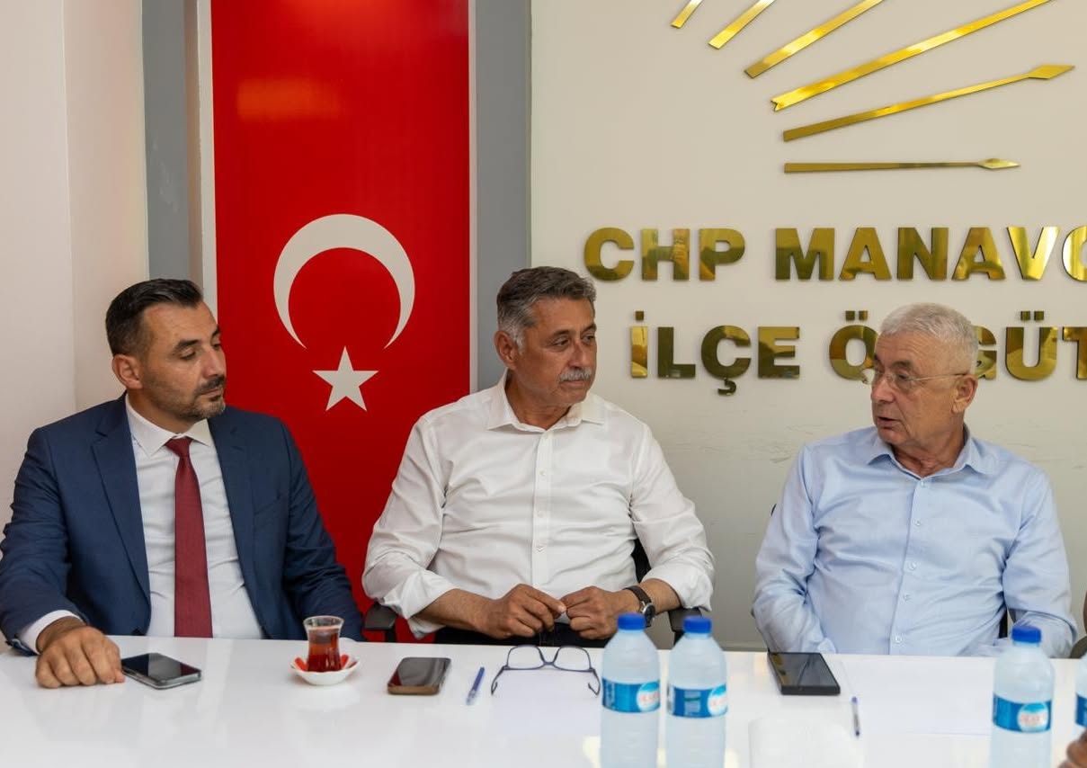 CHP Antalya İl Başkanı Kamacı ve Heyeti Manavgat'ta Taziye Ziyaretinde Bulundu