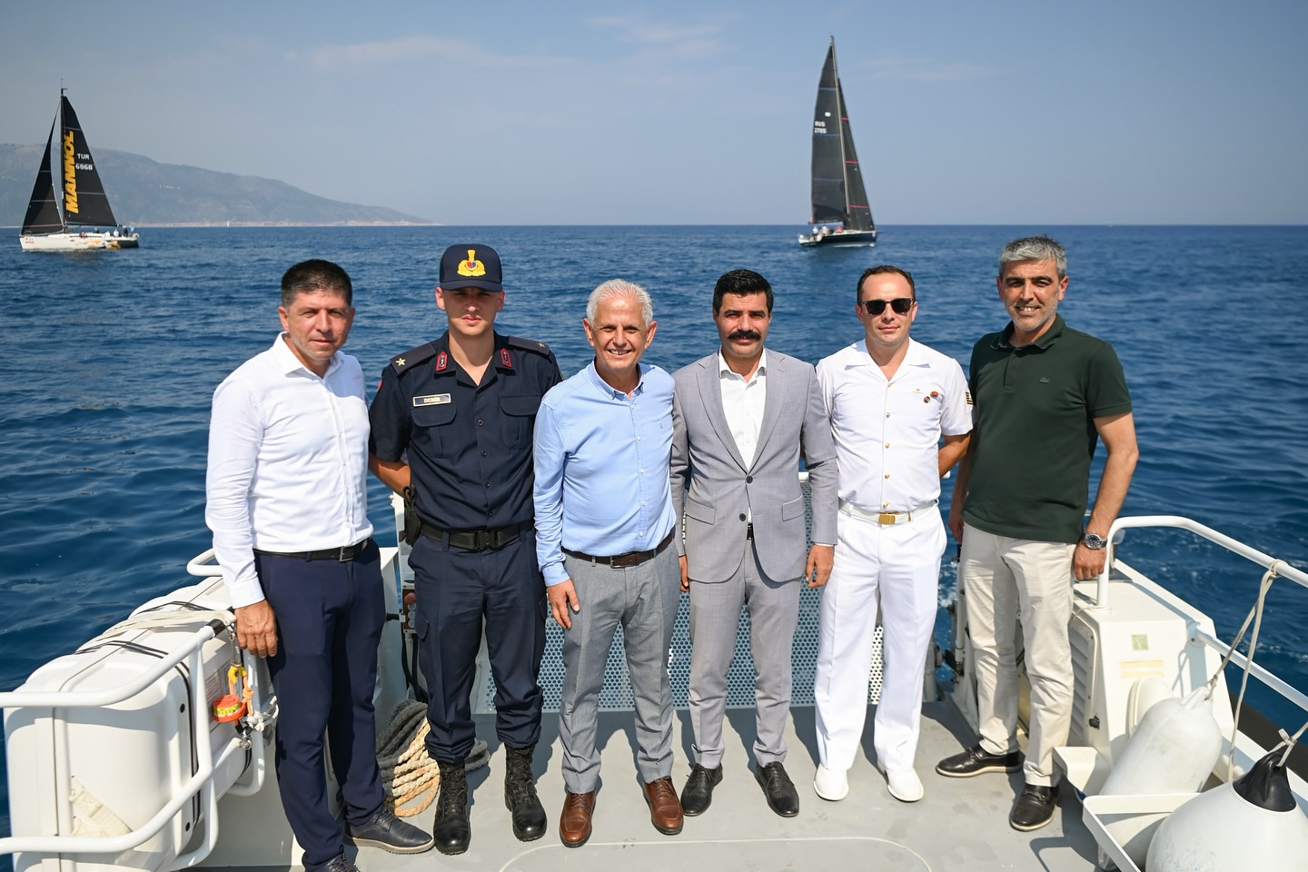 Antalya Demre'de Yelken Yarışı Heyecanı Yaşandı