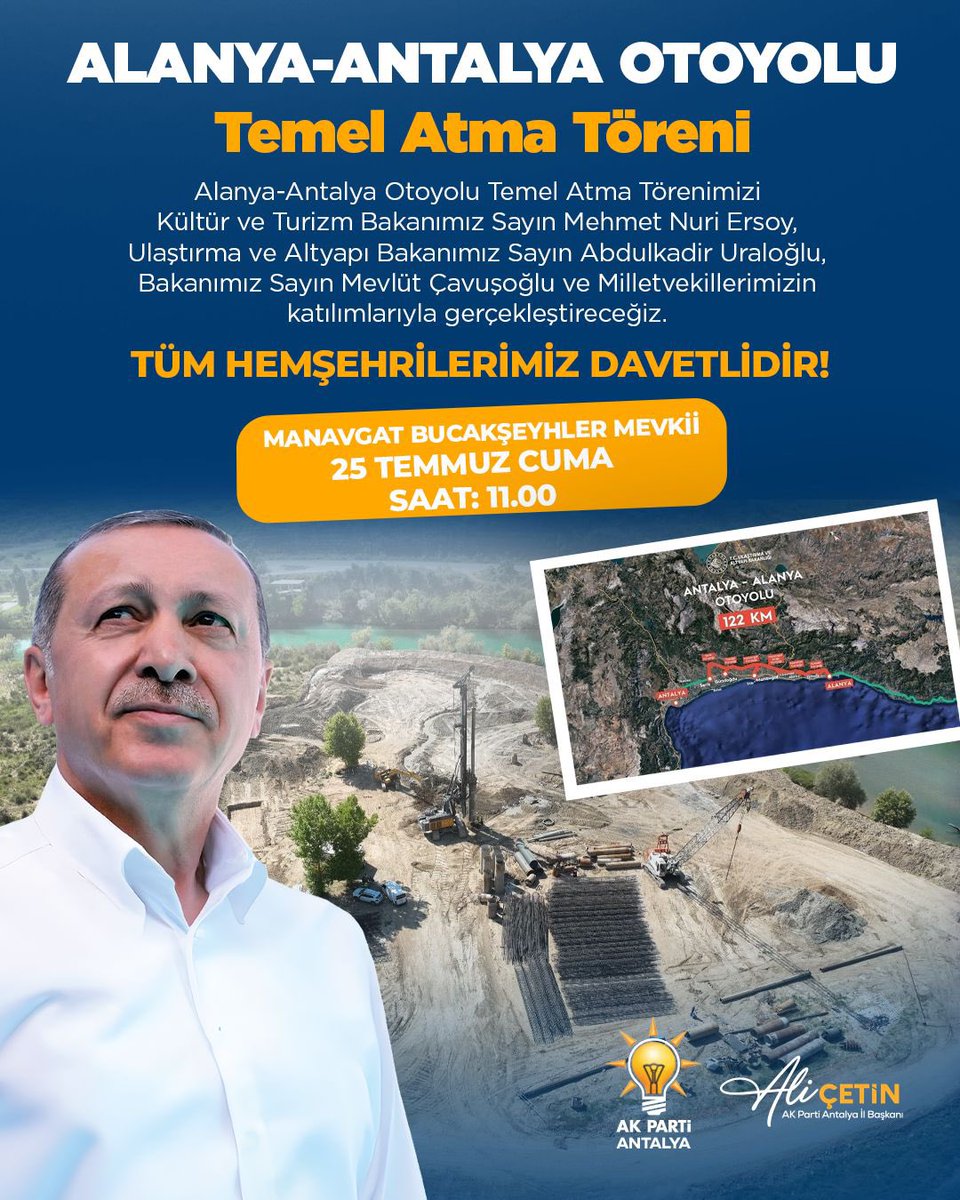 Antalya'da AK Parti'den Yatırım Hamleleri: Otoyol ve Yat Limanı Projeleri Başlıyor
