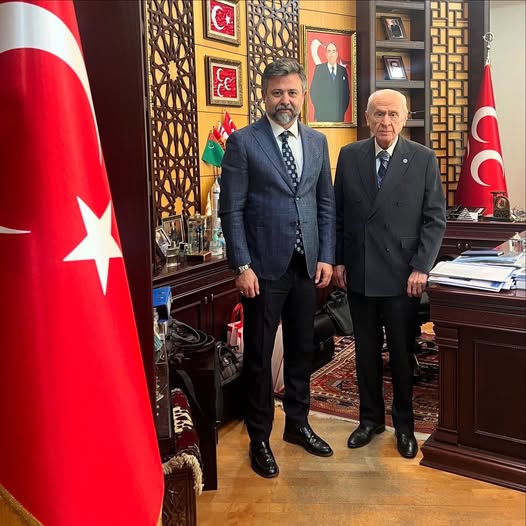 MHP Antalya İl Başkanlığı, Devlet Bahçeli'yi Ziyaret Etti