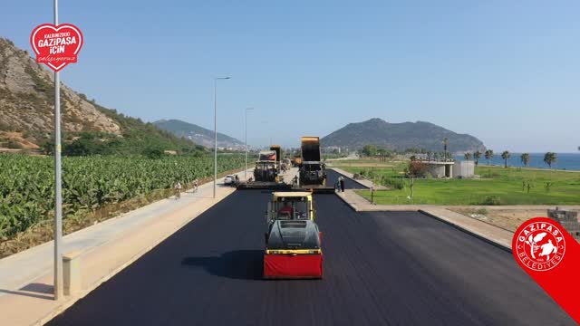Gazipaşa'da Sahil Yolu Yenilendi: Konforlu ve Güvenli Ulaşım