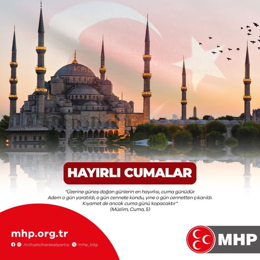 MHP Antalya İl Başkanlığı'ndan Cuma Mesajı