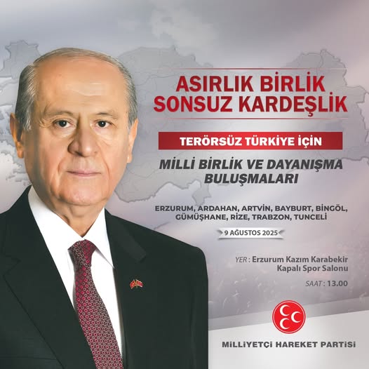 MHP, Doğu Anadolu Bölgesi'nde Kardeşlik Buluşması Yaptı