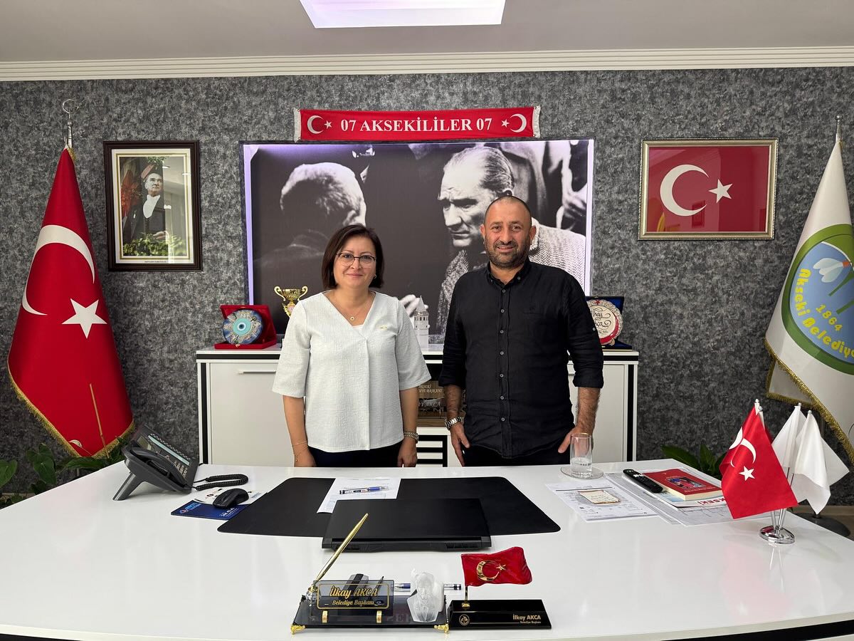 Akseki Belediyesi'ni Beyoğlu Kulüpler Birliği Başkanı Ziyaret Etti