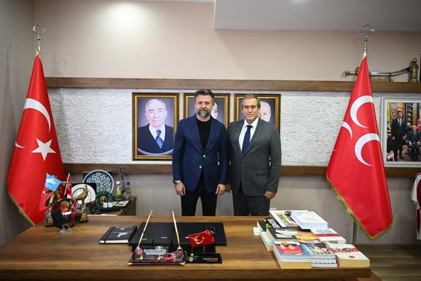 MHP Antalya İl Başkanlığı, ATSO Başkanı Süleyman'ı Ziyaret Etti