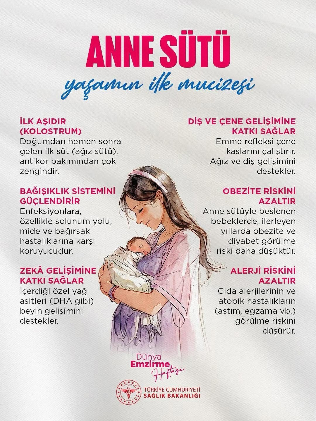 Anne Sütünün Önemi Vurgulandı: Dünya Emzirme Haftası Etkinlikleri Antalya'da Düzenlendi