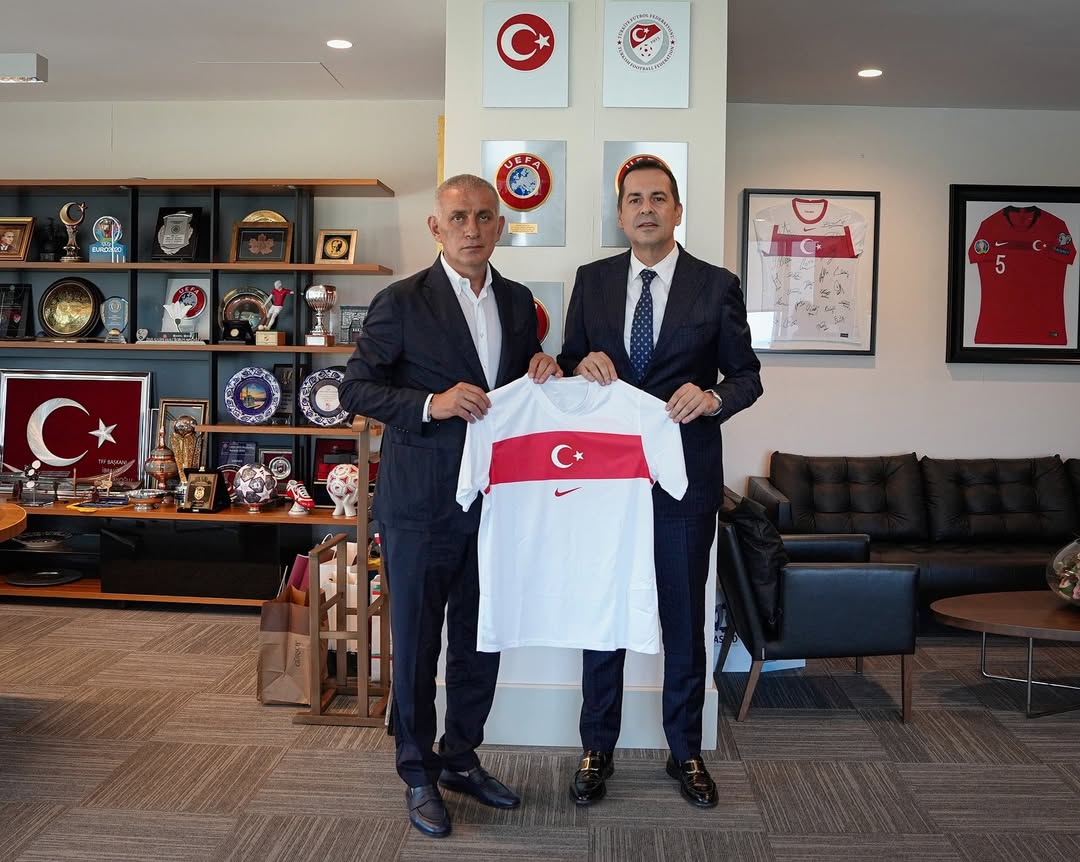 Antalyaspor Başkanı, TFF Başkanı'nı Riva'da Ziyaret Etti