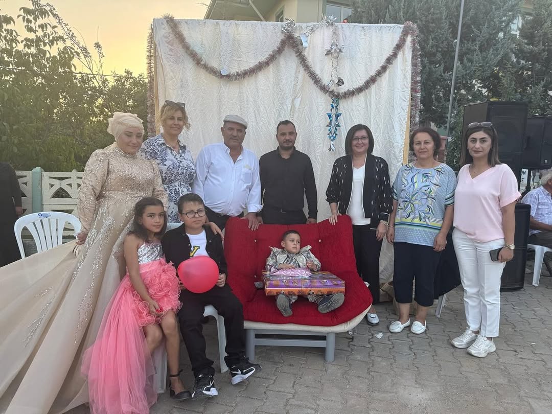 Antalya Akseki'de Aydın Efe'nin Sünnet Düğününe Belediye Desteği