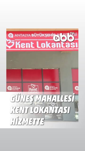 Antalya'da Yeni Kent Lokantası Açıldı: Dar Gelirlilere Umut