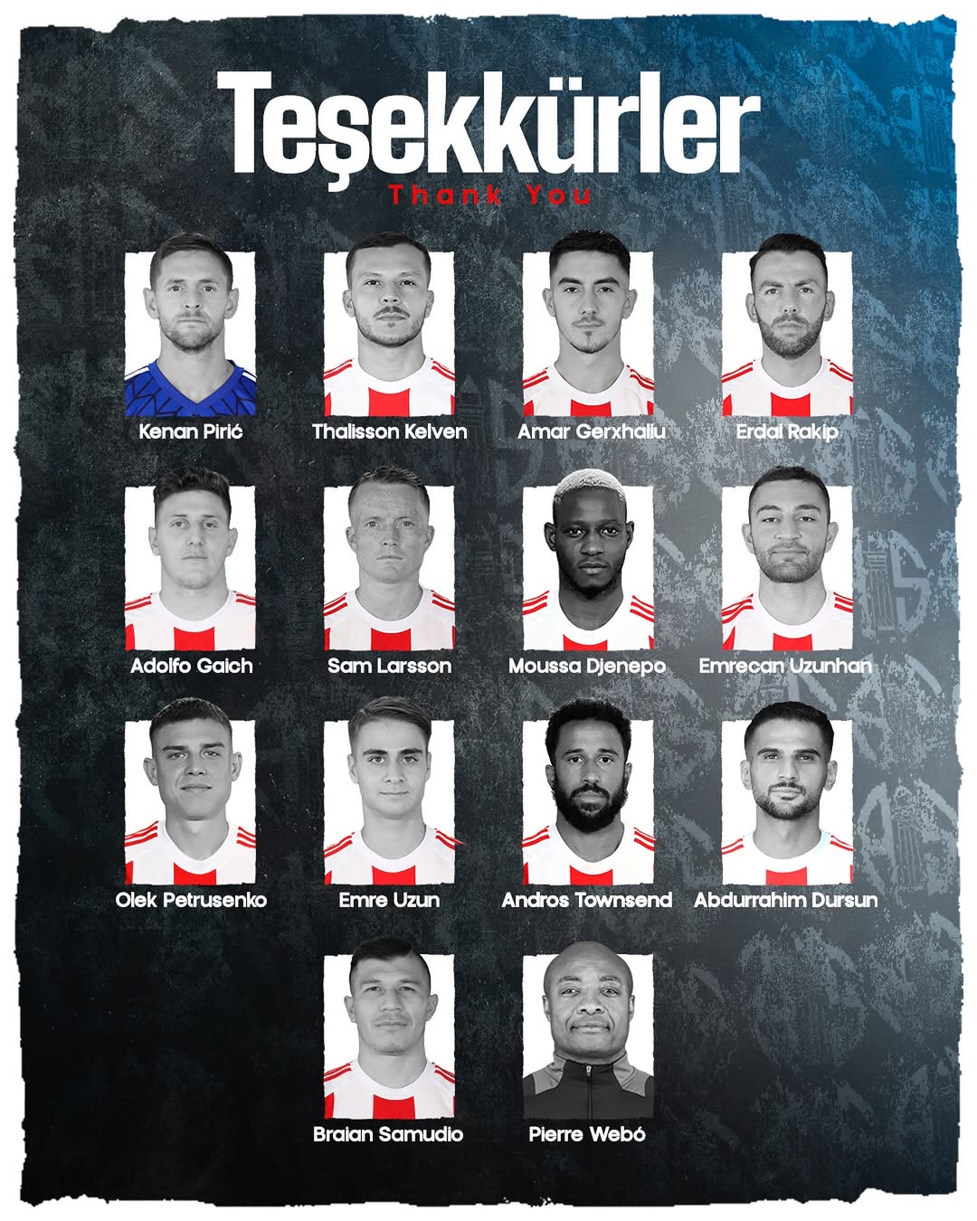 Antalya Spor FK, 2024-2025 Sezonu Kadrosuna Veda Etti
