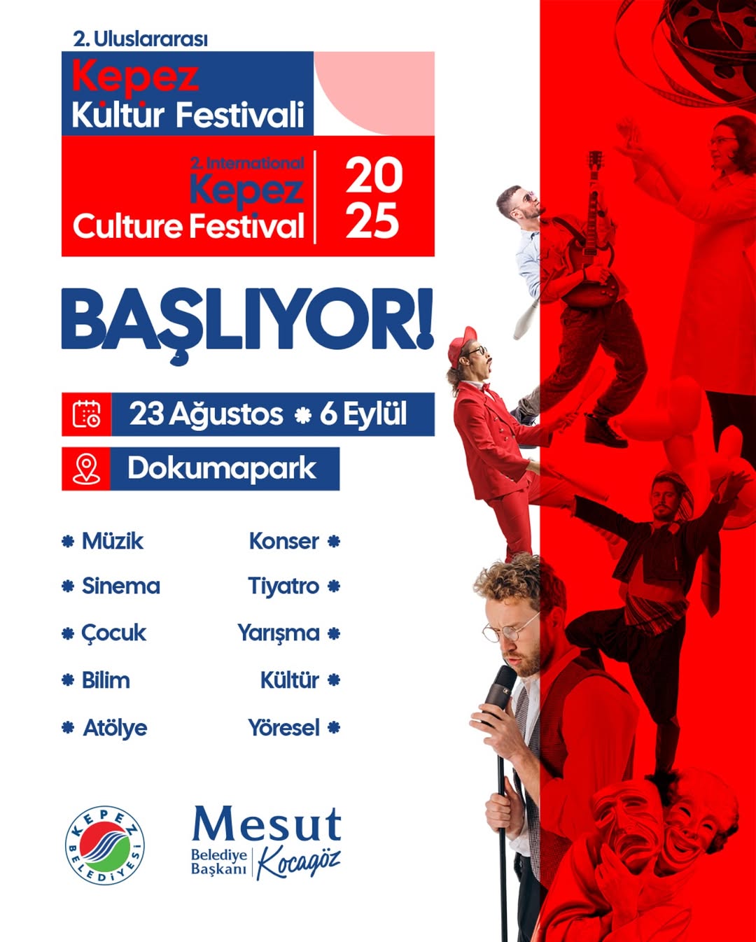 Antalya Kepez'de 2. Uluslararası Kültür Festivali Başlıyor