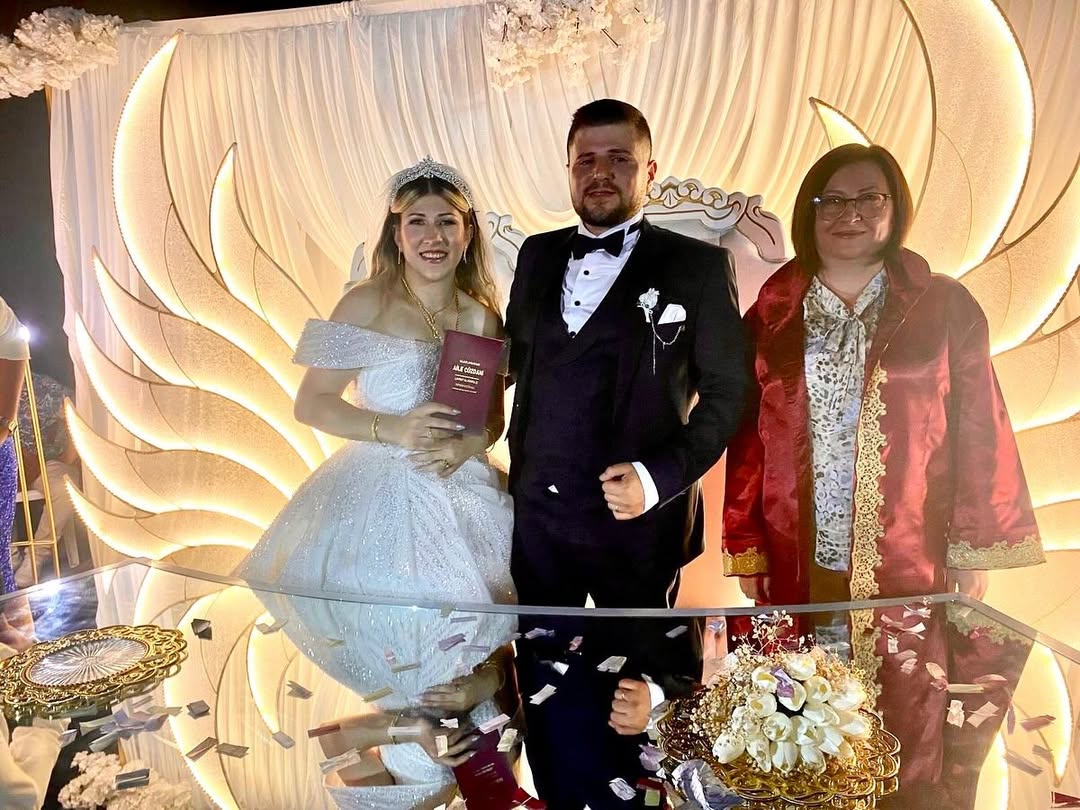 Antalya Akseki'de Mutlu Evliliğe İlk Adım: Sabri Erol ve Fatma Nur'un Nikahı