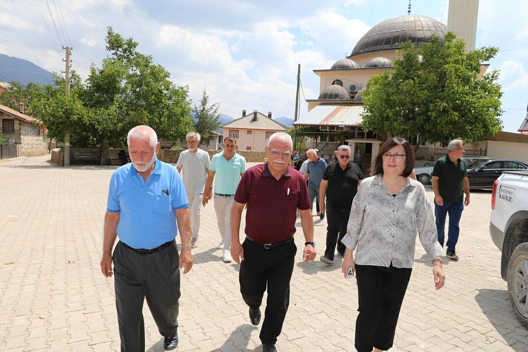 Akseki Belediyesi, Ceceler Mahallesinde Yapılacak Çalışmaları İnceledi