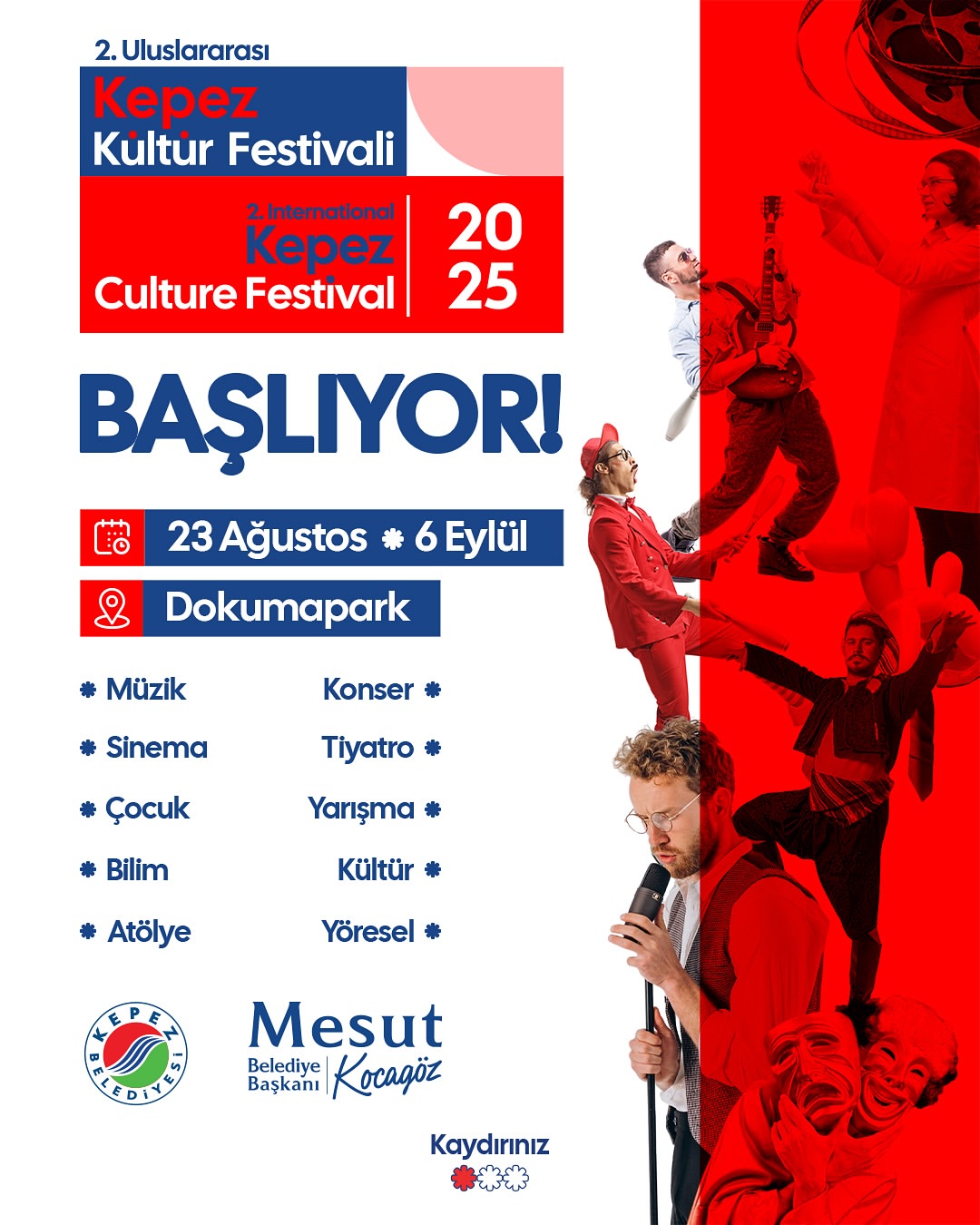 Antalya Kepez'de Kültür Festivali Başlıyor: Sanat ve Eğlence Dolu Etkinlikler Ücretsiz!